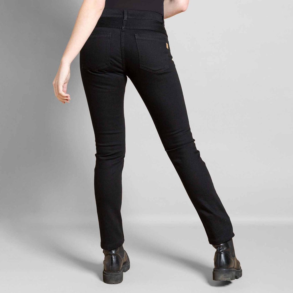 Jeans Dao Femme noir stretch elasthane taille basse slim made in France qualité