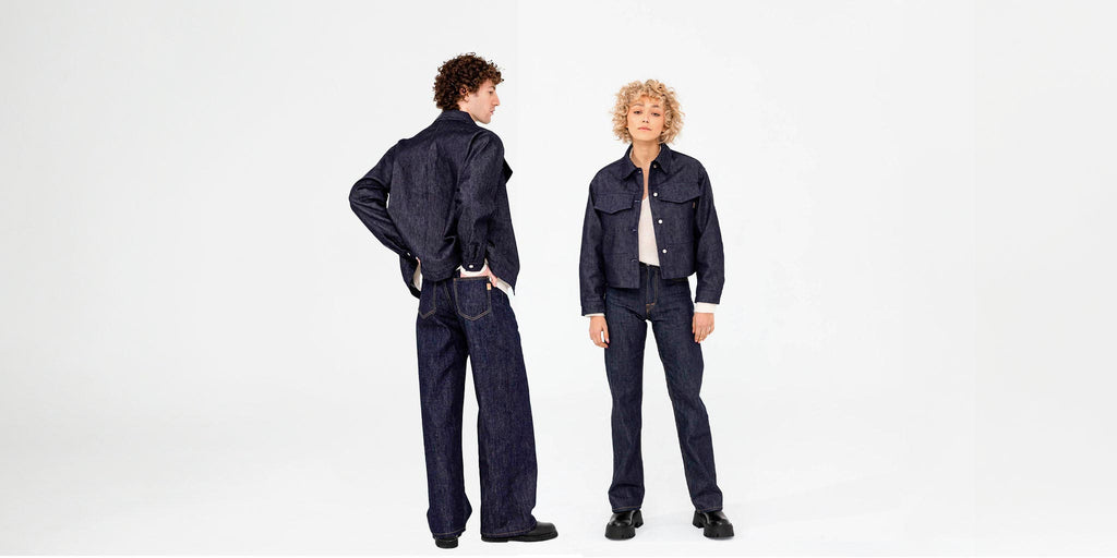 Jeans made in France homme et femme vestes et pantalons en jeans automne hiver