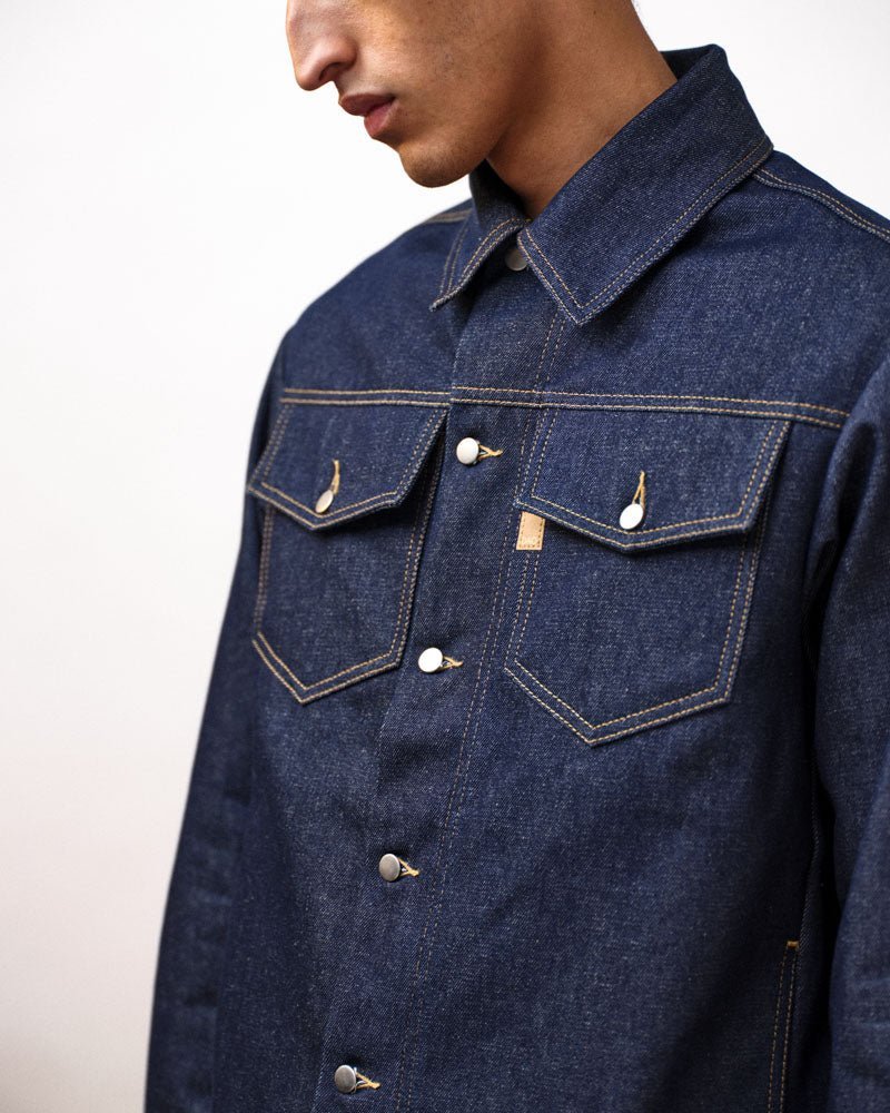 Veste jeans Nico bleu brut 36 S