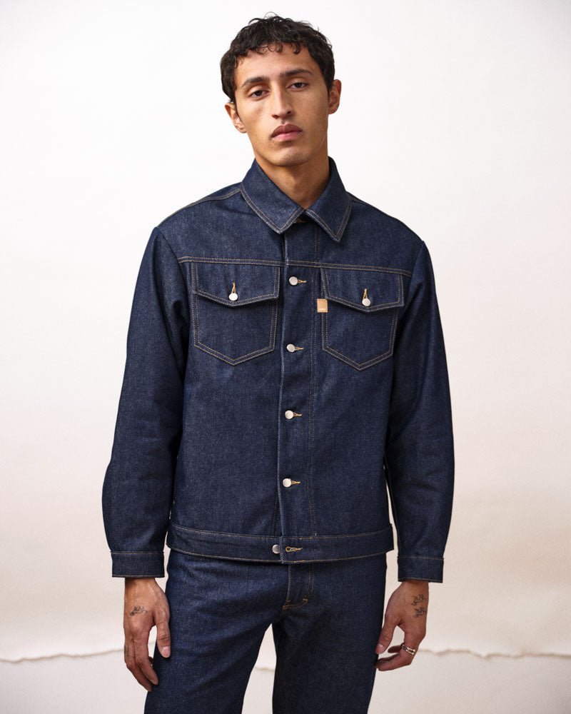 Veste jeans Nico bleu brut Dao Davy
